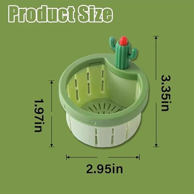 Multi-Functional Cactus Sink Draining Basket Strainer